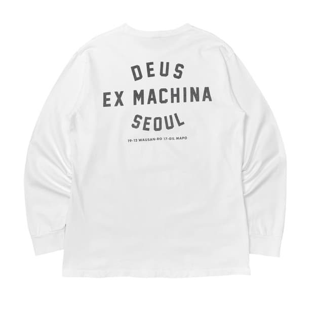 (M) 데우스 엑스 마키나 여성 롱슬리브 화이트
