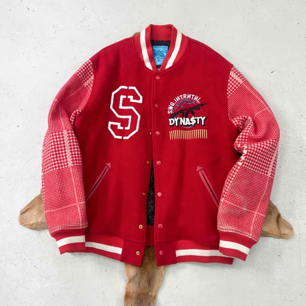 AW07 스와거 다이네스티 바시티 자켓 