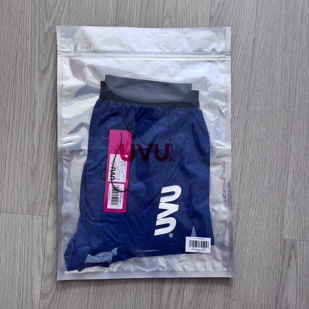 [M] UVU 도쿄 '26 스플릿 쇼츠 블루 새상품