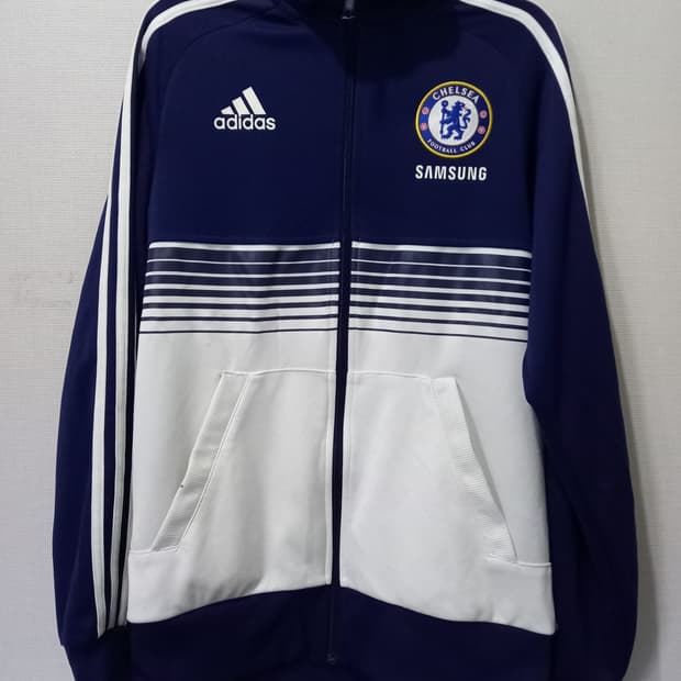 아디다스 대장급 희귀 첼시 삼성 저지 져지집업 95/M