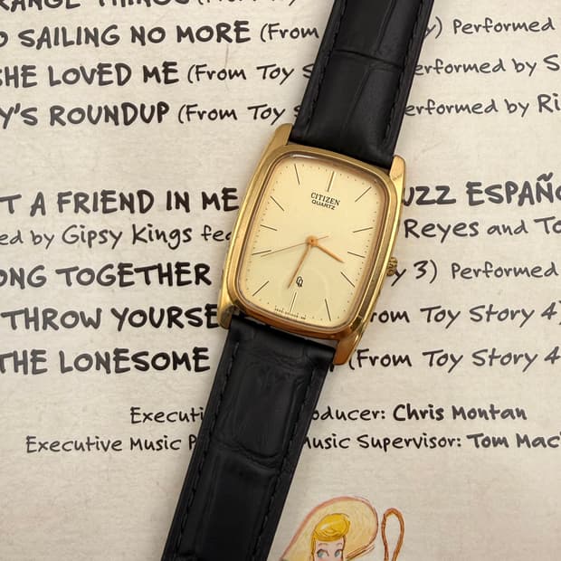 Citizen 80s 빈티지 Quartz 시계