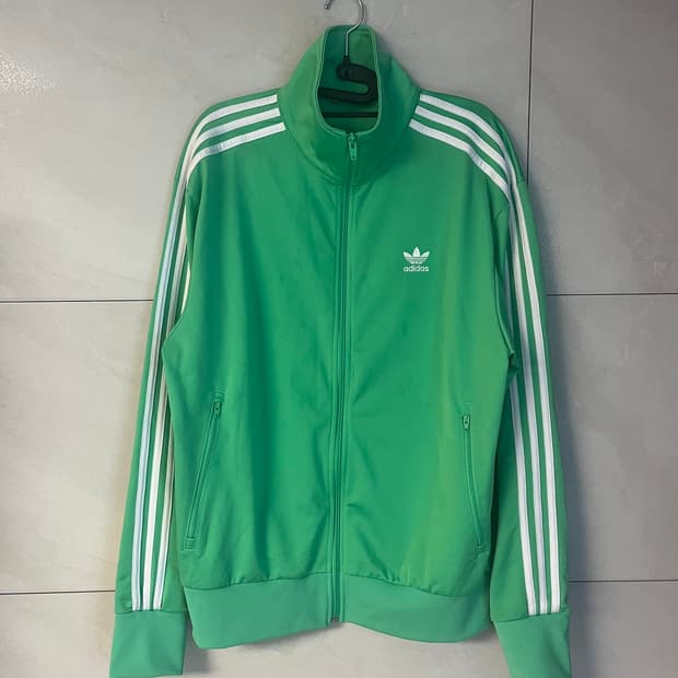 아디다스 파이어버드 져지 그린 [XL size]