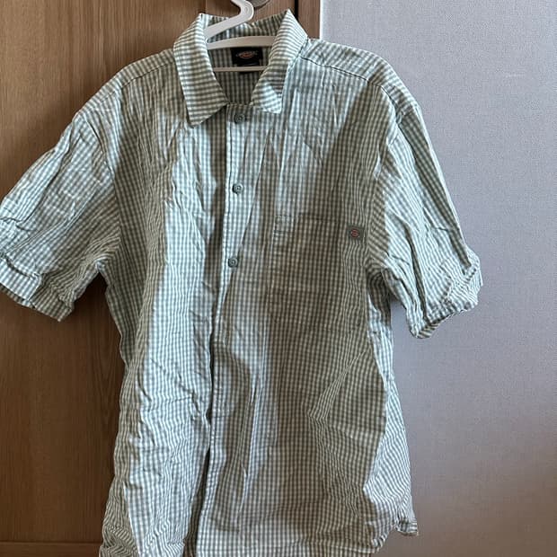 디키즈 체크셔츠 m