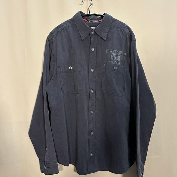 할리데이비슨 스트라이프 셔츠 처분 