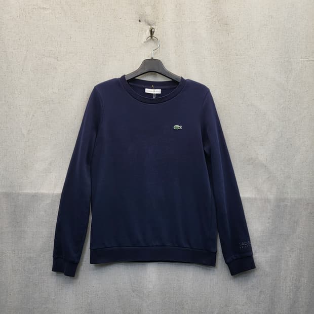 라코스테 네이비 맨투맨 티셔츠