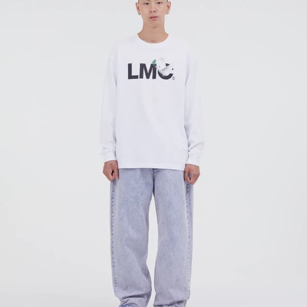 LMC 루즈핏 데님 팬츠 라이트 인디고