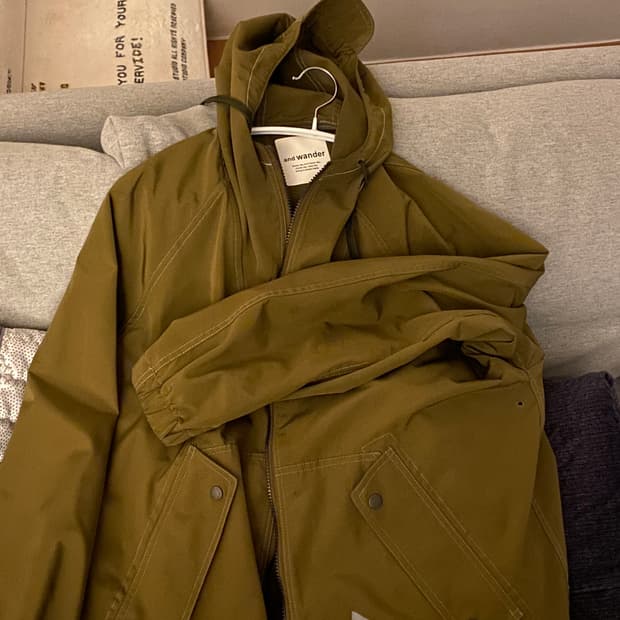 (5) 앤드원더 kevlar 나일론 자켓