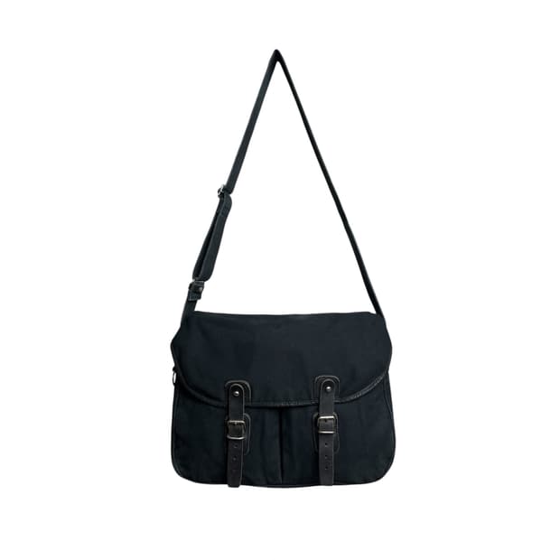 2 pocket messenger bag
