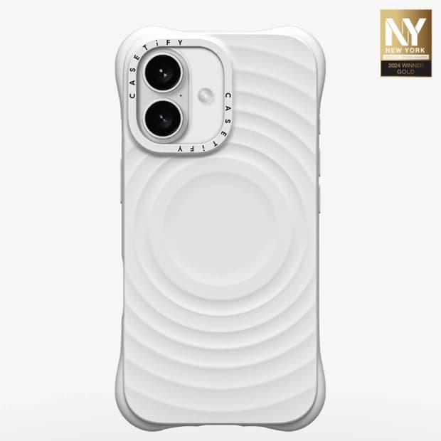 케이스티파이 아이폰 16 리플케이스 화이트