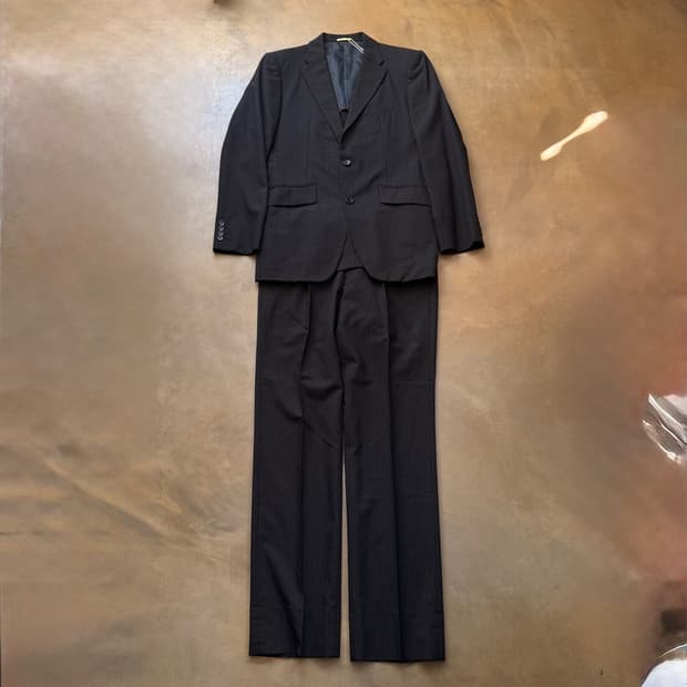 타케오 키쿠치  스트라이프 셋업 