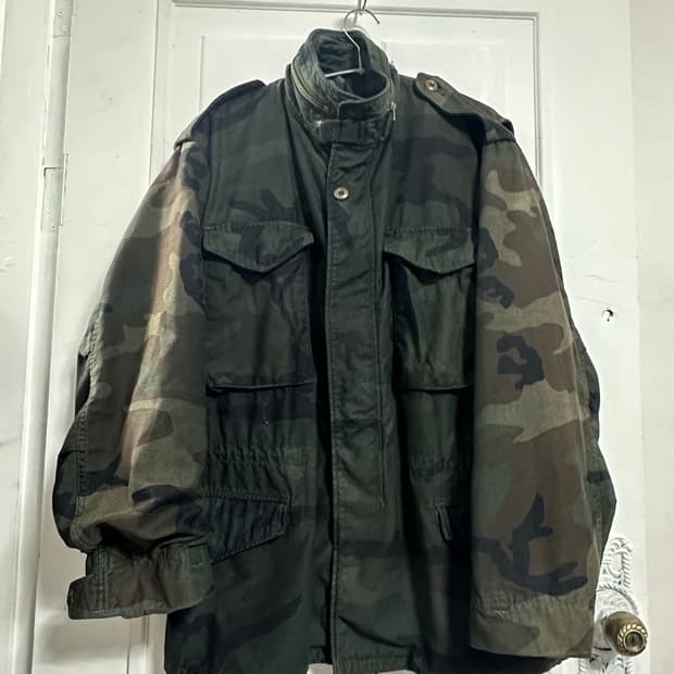 미군 M65 우드랜드 자켓