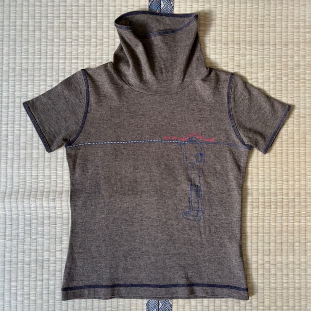 marithe francois girbaud knit top (2001)