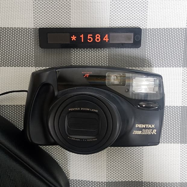 펜탁스 줌 105 R 필름카메라 파우치포함