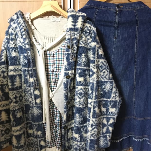 코위챤깔 삿포로 코디 셋업