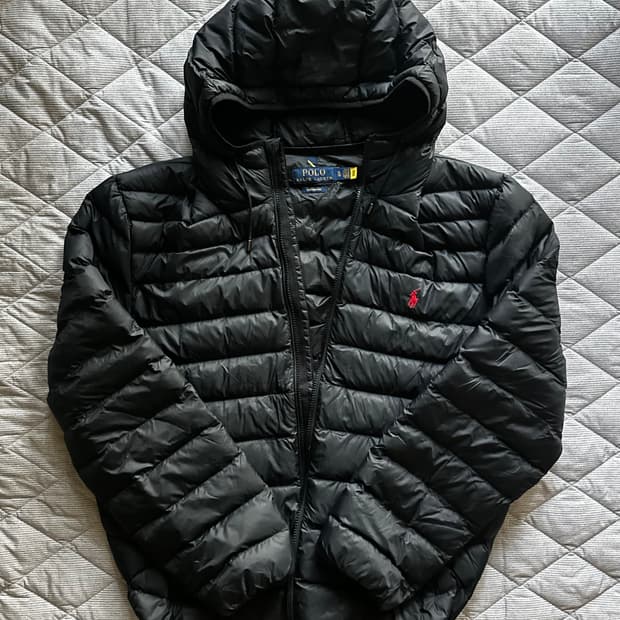 폴로 랄프로렌 후드 경량패딩 XL