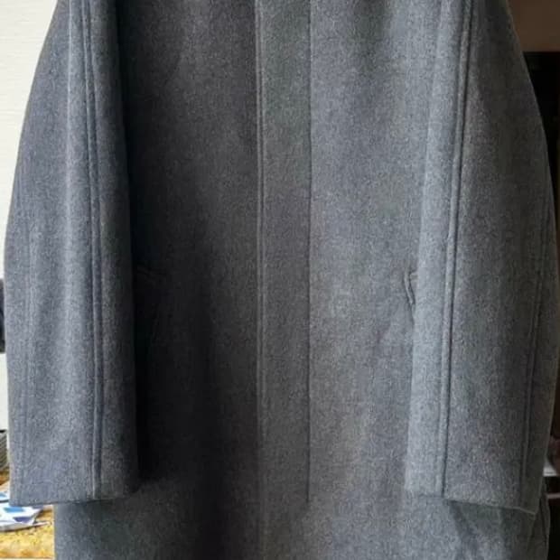 산드로 울 캐시미어 코트 새상품급