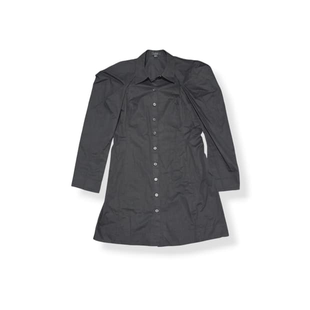 Cos 코스 블랙 퍼프 셔츠 드레스