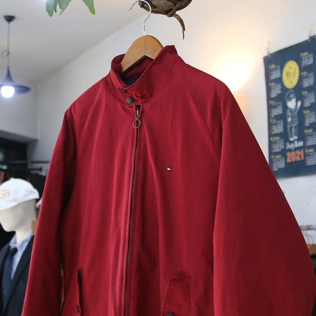(착용컷) TOMMY HILFIGER 헤링턴 자켓 (남성용 105)