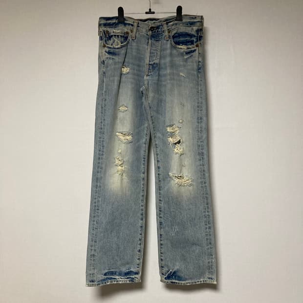 Abecrombie&Fitch KILBURN 로우라이즈 데미지 부츠컷