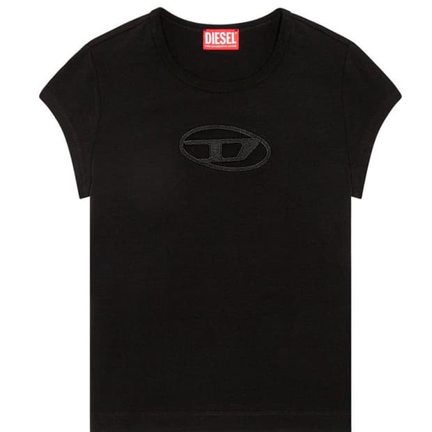 디젤 피카부 로고 티셔츠 diesel