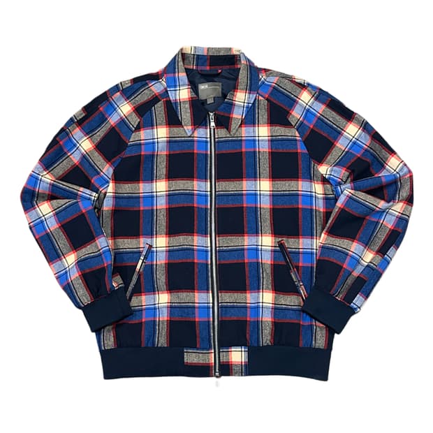 ASOS 체크 해링턴 자켓 (L)