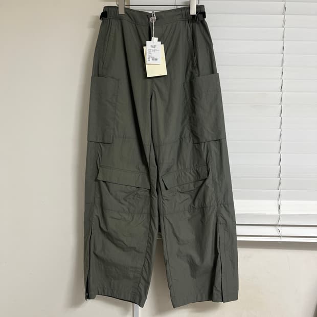 3)폴리테루 나일론 카고팬츠 세이지
