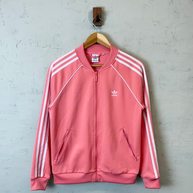 아디다스 파이어버드 SST 트랙탑 져지 핑크