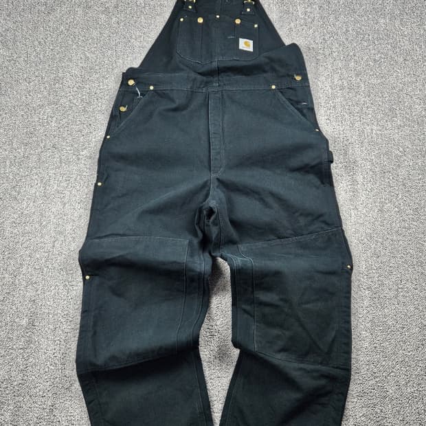 칼하트 덕 캔버스 더블니 워크 오버롤 ( 상세설명참조 ) / 10237