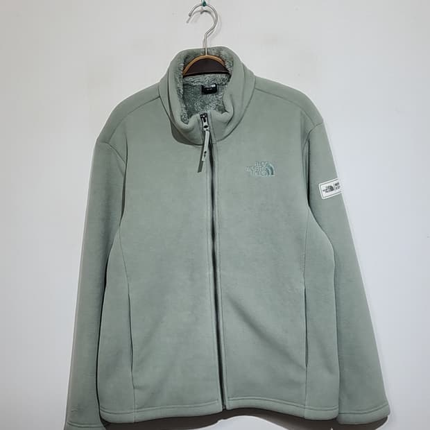 (L) 노스페이스 플리스 점퍼 옥색 후리스 자켓 