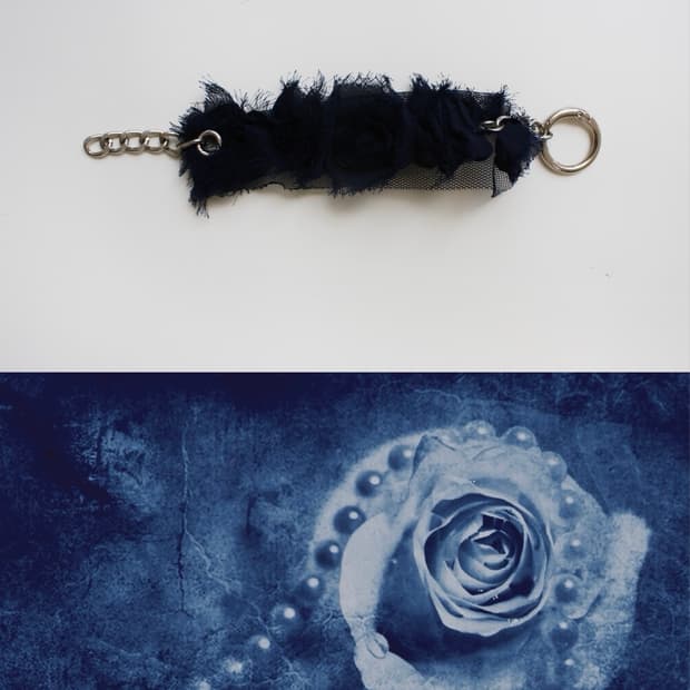 Azure Rose Bracelet