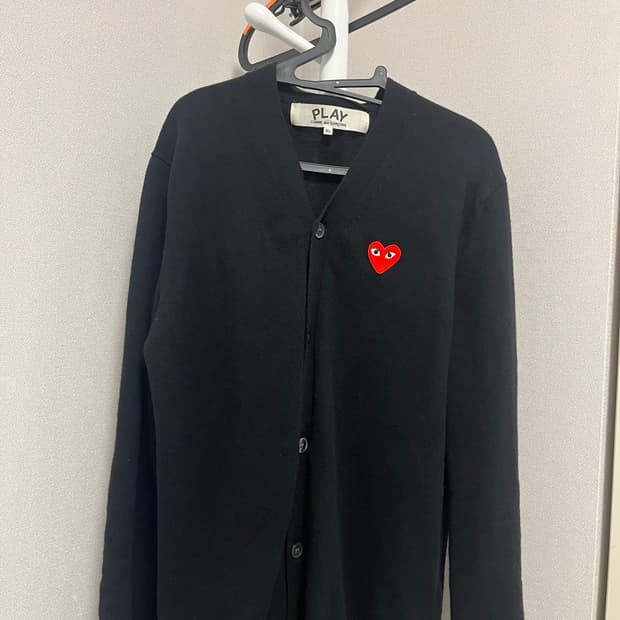 꼼데가르송 가디건 XL