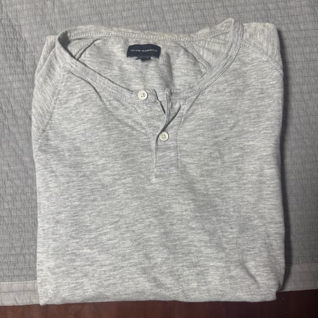 클럽모나코 헨리넥 티셔츠 l(105)