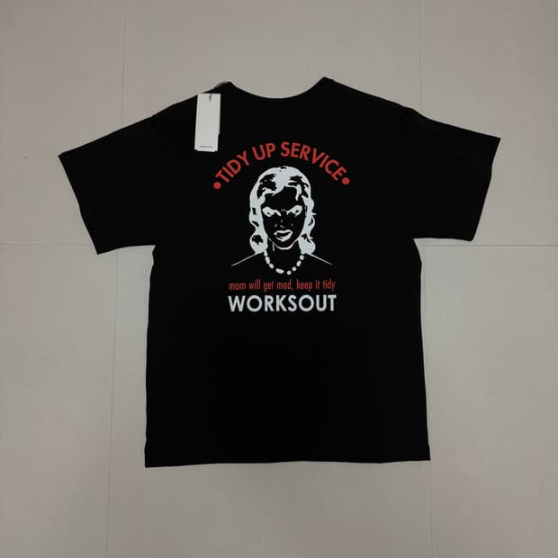 (새상품,L) TRUST x WORKSOUT TIDY UP Thor 블랙