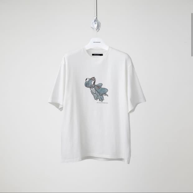 (4) 해칭룸 VTG Blue Dragon Tee 1/2 White 용티