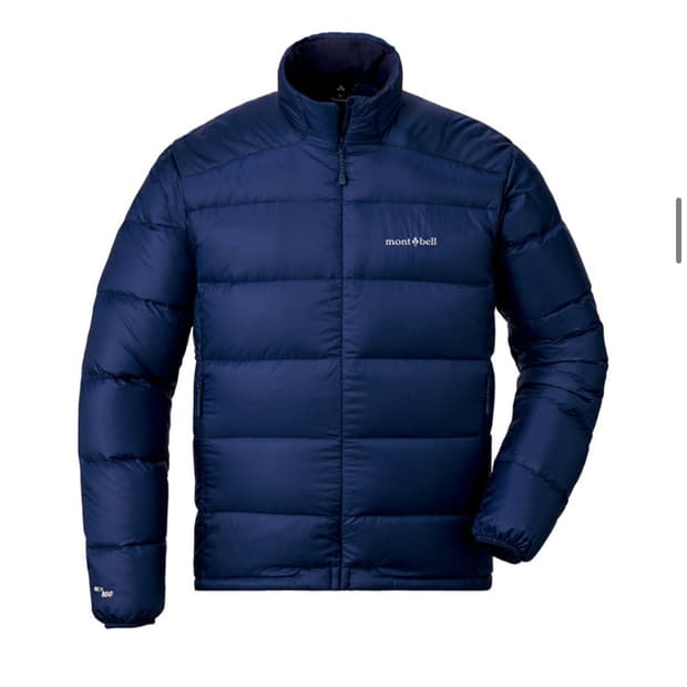 몽벨 라이트 알파인 다운자켓 네이비/인디고 