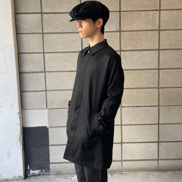 요지야마모토 y’s 스텐 칼라 코트