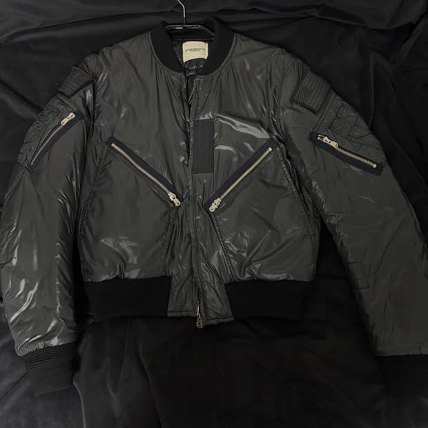 [46] 더솔로이스트 성조기 붐버자켓