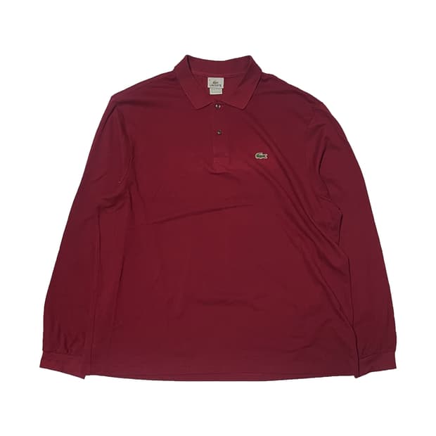 라코스테 버건디 카라티