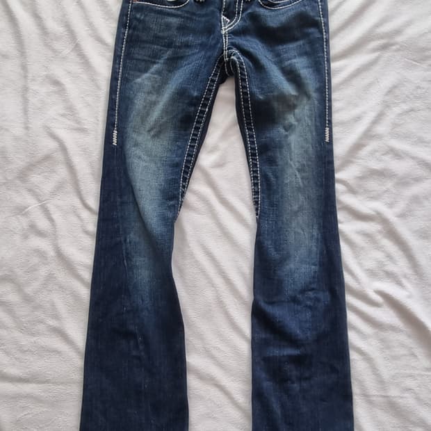 트루릴리전 부츠컷 팬츠 