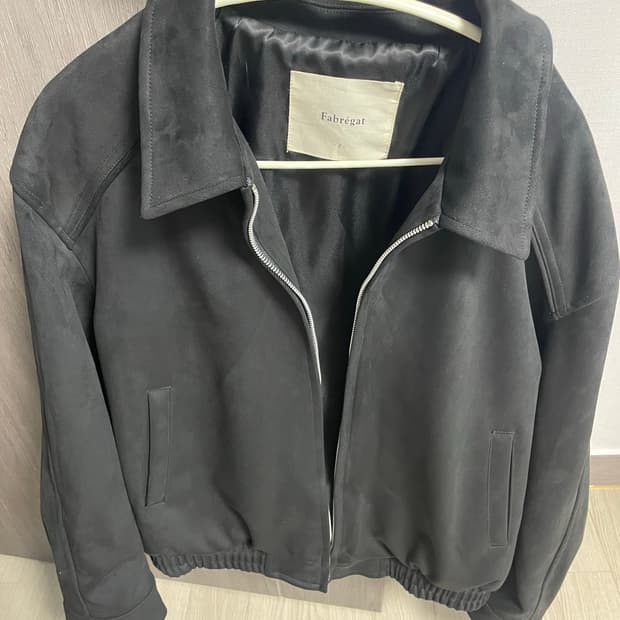 파브레가 스웨이드 블루종