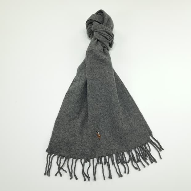 MX206 폴로 랄프로렌 그레이 울 목도리 머플러