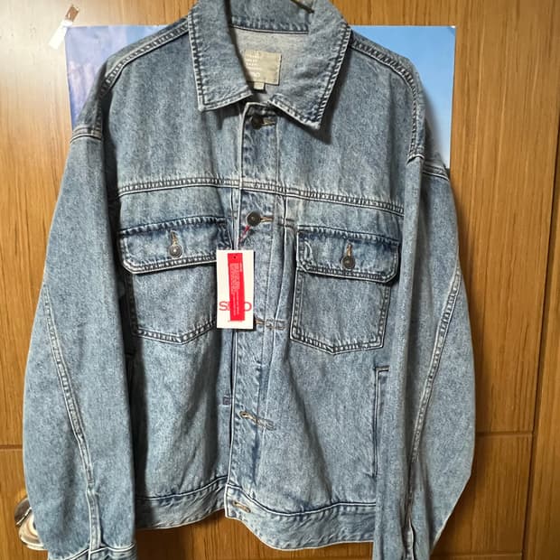 스파오 데님자켓 L 새상품