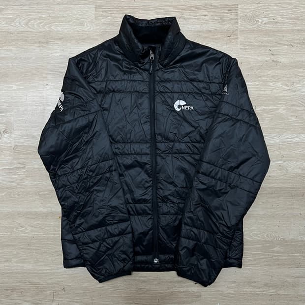 네파 자수로고 초경량패딩 점퍼 [블랙] M/95