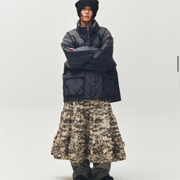 플리즈프로젝트 필드 자켓 다크그레이