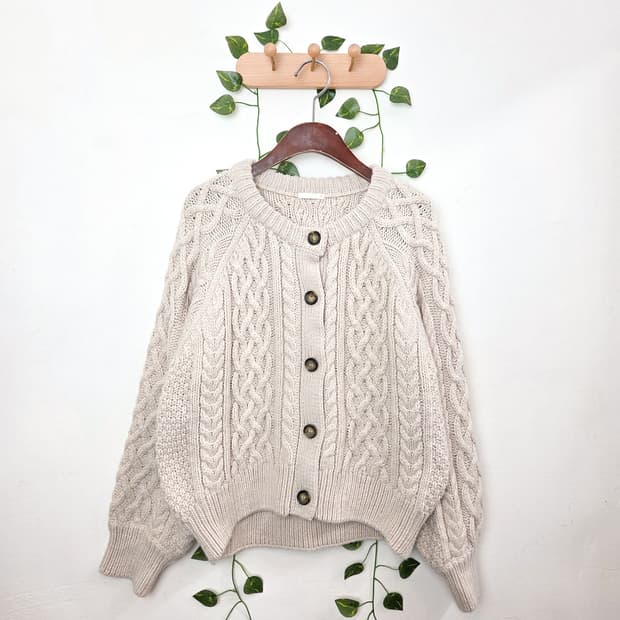 퓨어 동글 모리 가디건