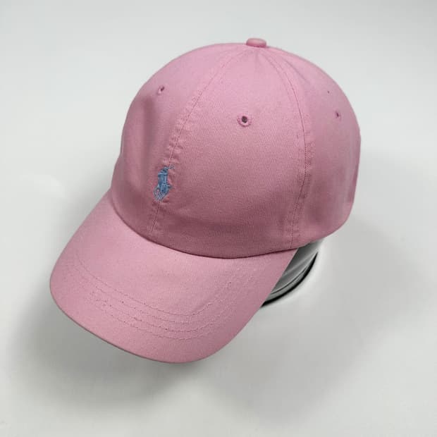 폴로 랄프로렌 포니 핑크 볼캡 모자