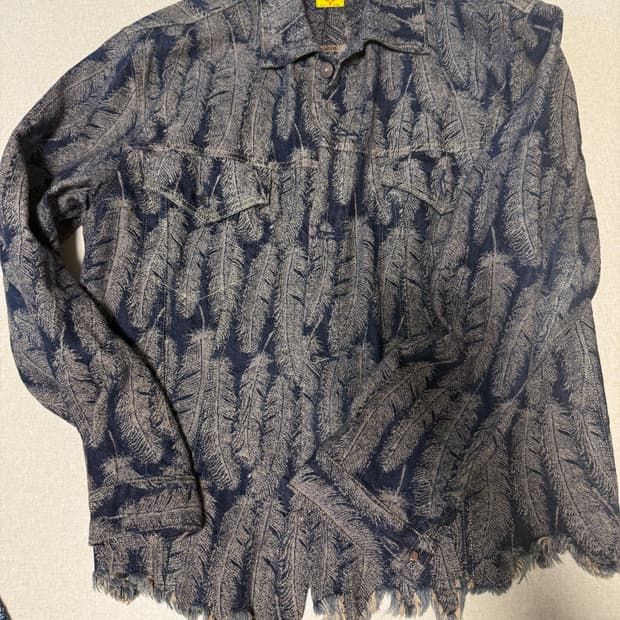 [2XL,5,110] 캐피탈 페더 데님 자켓