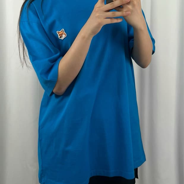 메종키츠네 폭스헤드 반팔