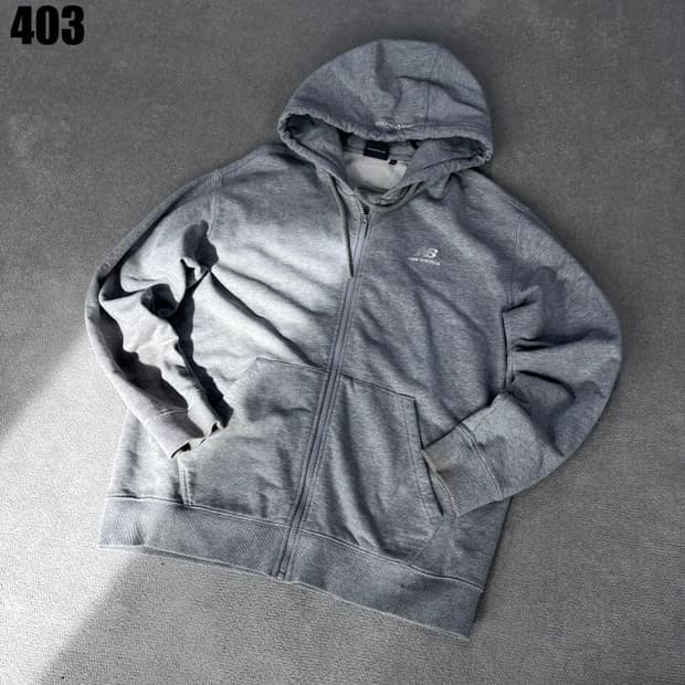 뉴발란스 회색 집업