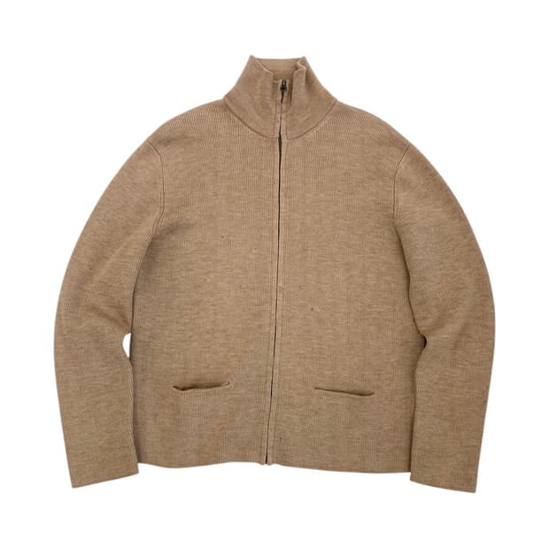 90's 폴로 울 집업 자켓